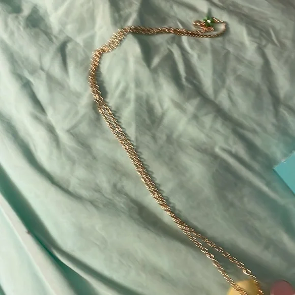 Betsey Johnson Easter bunny fairy necklace nwt - Picture 5 of 5